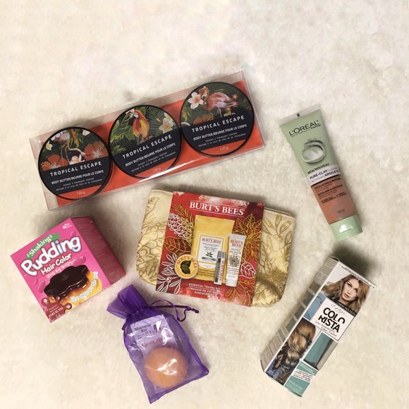 Burt's Bees Other - **FREE** Skincare Hair BundleBurts Bees L’oreal